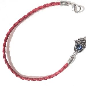 Lucky Hamsa Hand Red Bracelet